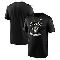 Men's Nike Black Texas Longhorns Fashion Hometown Legend Dri-FIT T-Shirt