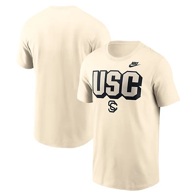 Men's Nike Natural USC Trojans Bold Fashion T-Shirt
