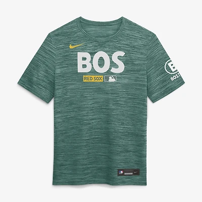 Men's Nike Green Boston Red Sox Authentic Collection City Connect Velocity Dri-FIT T-Shirt
