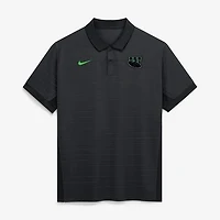 Men's Nike Black/Anthracite Tampa Bay Rays Authentic Collection City Connect Striped Victory Dri-FIT Polo