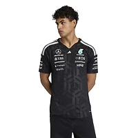 Men's adidas Black Mercedes-AMG Petronas F1 Team 2026 Driver Authentic Jersey