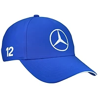 Men's adidas Kimi Antonelli Blue Mercedes-AMG Petronas F1 Team Adjustable Hat