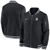 Men's Nike Black LA28 Summer Olympics Full-Zip Bomber Jacket