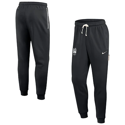 Men's Nike Black LA28 Summer Olympics Standard Issue Dri-FIT Taper Sweatpants