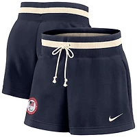 Women's Nike Navy U.S. Paralympics Phoenix Fleece High Rise Shorts
