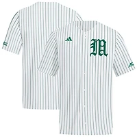 Men's adidas  White Miami Hurricanes Home Replica Baseball Jersey