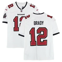 Tom Brady Tampa Bay Buccaneers Autographed White Nike Limited Jersey with "SB LV MVP" Inscription