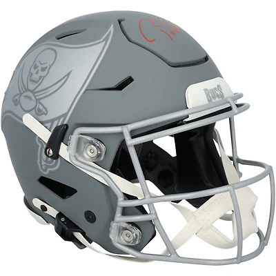 Tom Brady Tampa Bay Buccaneers Autographed Riddell Slate Speed Flex Authentic Helmet
