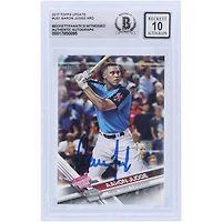 Aaron Judge New York Yankees Autographed 2017 Topps Update Series Home Run Derby '17 #US1 Beckett Fanatics Witnessed Authenticated 10 Card