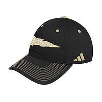 Men's adidas Black Georgia Tech Yellow Jackets Slouch Adjustable Hat