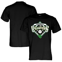 Unisex Blue 84 Black Oregon Ducks 2025 Big Ten Baseball Regular Season Champions T-Shirt