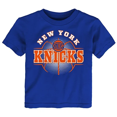 Infant Outerstuff Blue New York Knicks Tip Off Time T-Shirt