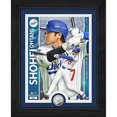 Highland Mint Shohei Ohtani Los Angeles Dodgers 13" x 16" Artist Proof Silver Coin Photo Mint