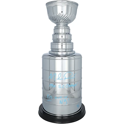 Mike Richter New York Rangers Autographed 2' Replica Stanley Cup with "1994 S.C. Champs!" & "No Quit in NY!" Inscriptions - Limited Edition #5/5