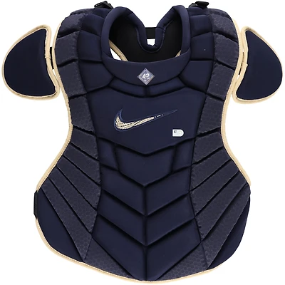 J.T. Realmuto Philadelphia Phillies Game-Used Navy Nike Chest Protector vs. Colorado Rockies on April 15, 2024