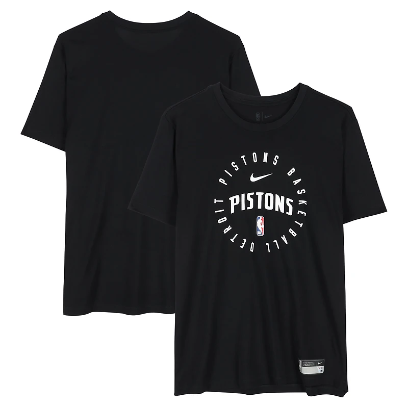 Ron Holland II Detroit Pistons Player-Worn Nike T-Shirt from the 2024-25 NBA Season
