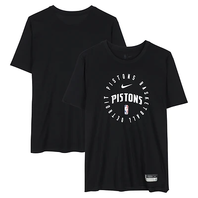 Ron Holland II Detroit Pistons Player-Worn Nike T-Shirt from the 2024-25 NBA Season