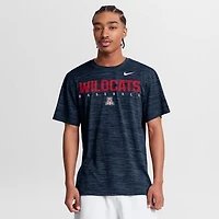 Men's Nike Navy Arizona Wildcats Dugout Velocity Dri-FIT T-Shirt
