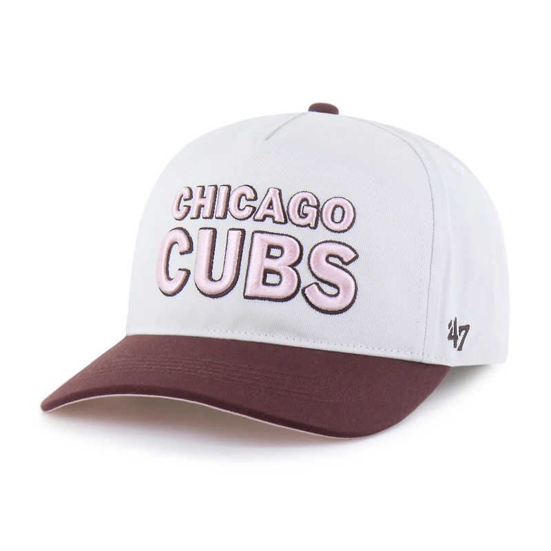 Unisex '47 Stone/Burgundy Chicago Cubs Love Letter Adjustable Hitch Hat