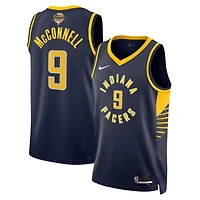 Unisex Nike T.J. McConnell Navy Indiana Pacers 2025 NBA Finals Swingman Jersey - Icon Edition