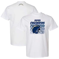 Unisex The Wild Collective Los Angeles Chargers Super Scoop Neck T-Shirt