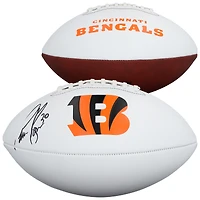 Chase Brown Cincinnati Bengals Autographed Franklin White Panel Football