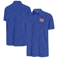 Men's Antigua Royal New York Giants Lush Polo