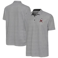 Men's Antigua Black/White Cleveland Browns Intersect Polo