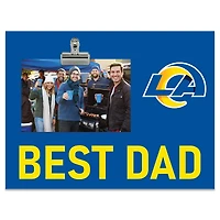 Los Angeles Rams 8" x 10.5" Briteline Best Dad Clip Frame