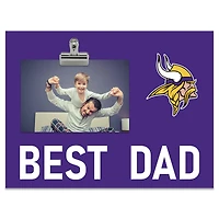 Minnesota Vikings 8" x 10.5" Briteline Best Dad Clip Frame