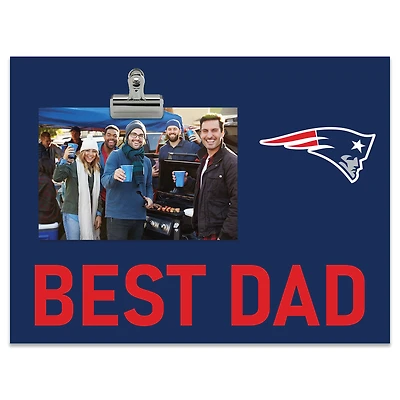 New England Patriots 8" x 10.5" Briteline Best Dad Clip Frame