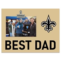 New Orleans Saints 8" x 10.5" Briteline Best Dad Clip Frame