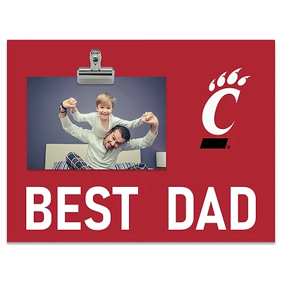 Cincinnati Bearcats 8" x 10.5" Briteline Best Dad Clip Frame