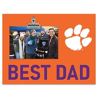 Clemson Tigers 8" x 10.5" Briteline Best Dad Clip Frame