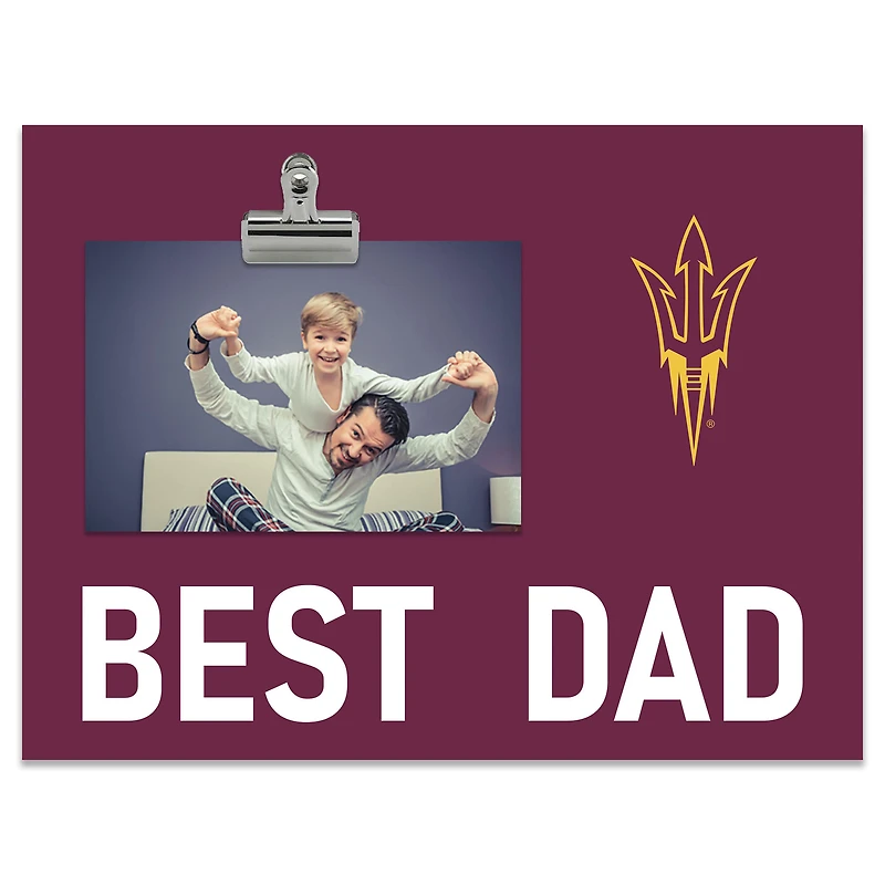 Arizona State Sun Devils 8" x 10.5" Briteline Best Dad Clip Frame