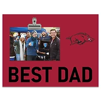 Arkansas Razorbacks 8" x 10.5" Briteline Best Dad Clip Frame