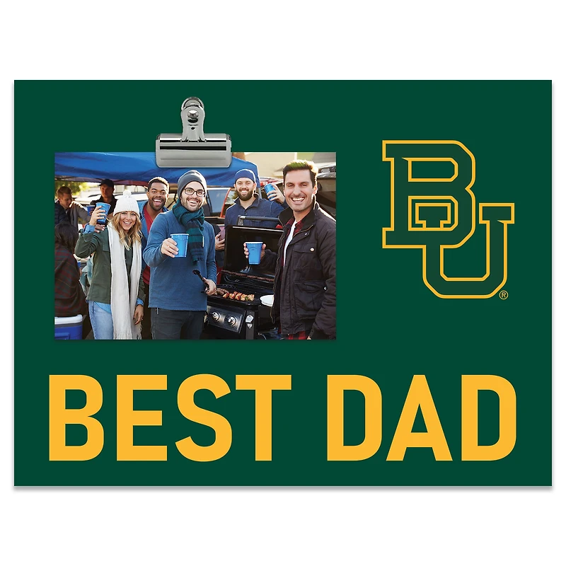 Baylor Bears 8" x 10.5" Briteline Best Dad Clip Frame
