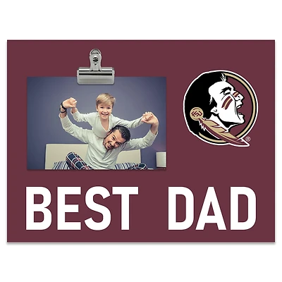 Florida State Seminoles 8" x 10.5" Briteline Best Dad Clip Frame