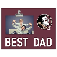 Florida State Seminoles 8" x 10.5" Briteline Best Dad Clip Frame