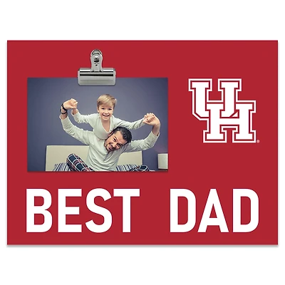 Houston Cougars 8" x 10.5" Briteline Best Dad Clip Frame