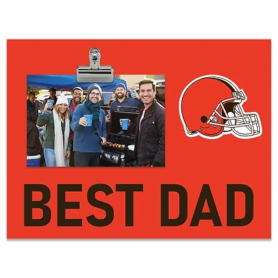 Cleveland Browns 8" x 10.5" Briteline Best Dad Clip Frame