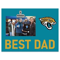 Jacksonville Jaguars 8" x 10.5" Briteline Best Dad Clip Frame
