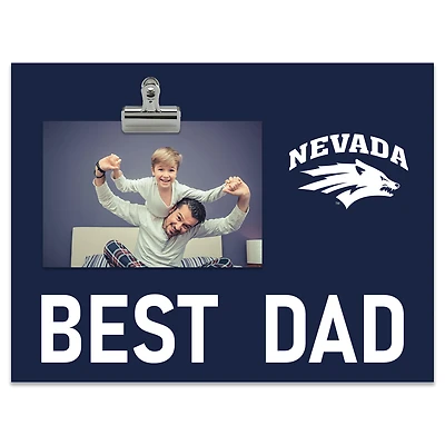 Nevada Wolf Pack 8" x 10.5" Briteline Best Dad Clip Frame