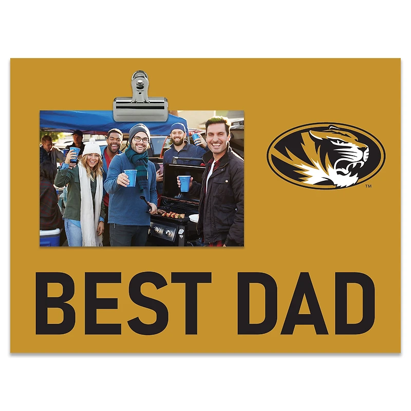 Missouri Tigers 8" x 10.5" Briteline Best Dad Clip Frame