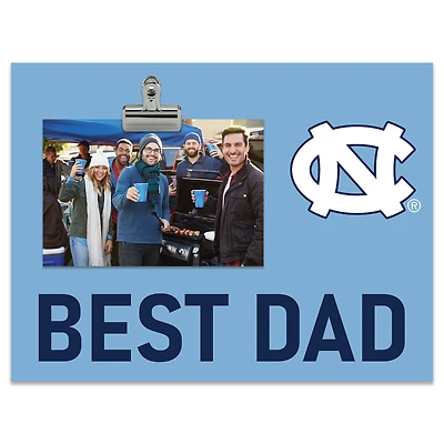 North Carolina Tar Heels 8" x 10.5" Briteline Best Dad Clip Frame