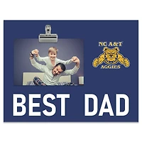 North Texas Mean Green 8" x 10.5" Briteline Best Dad Clip Frame
