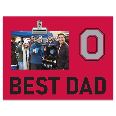 Ohio State Buckeyes 8" x 10.5" Briteline Best Dad Clip Frame
