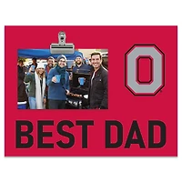Ohio State Buckeyes 8" x 10.5" Briteline Best Dad Clip Frame