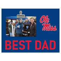Ole Miss Rebels 8" x 10.5" Briteline Best Dad Clip Frame