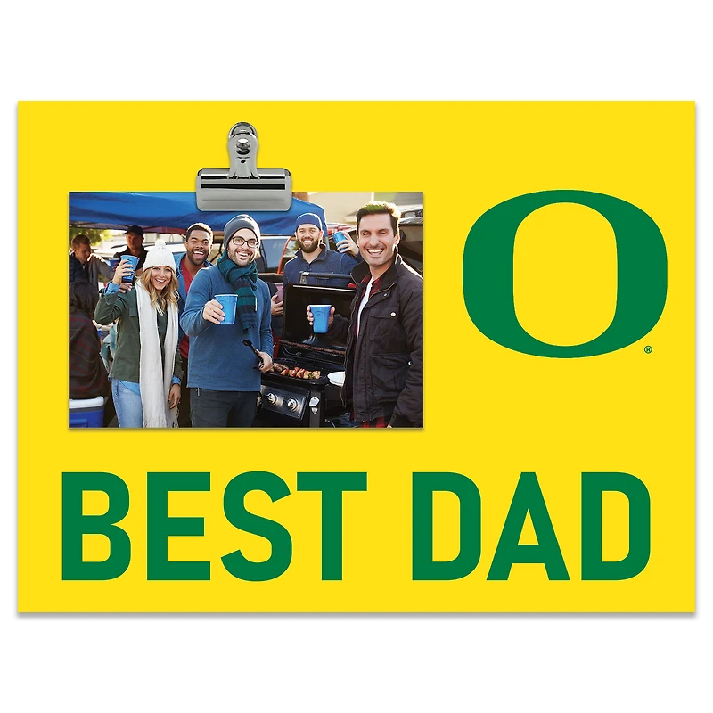 Oregon Ducks 8" x 10.5" Briteline Best Dad Clip Frame